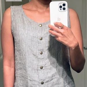 Not perfect linen top.